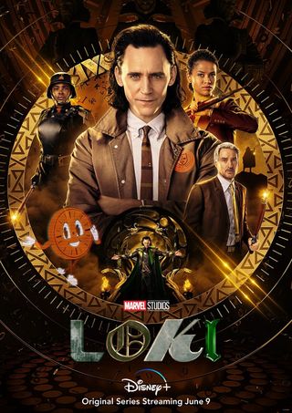 Loki Poster for Disney+ Series