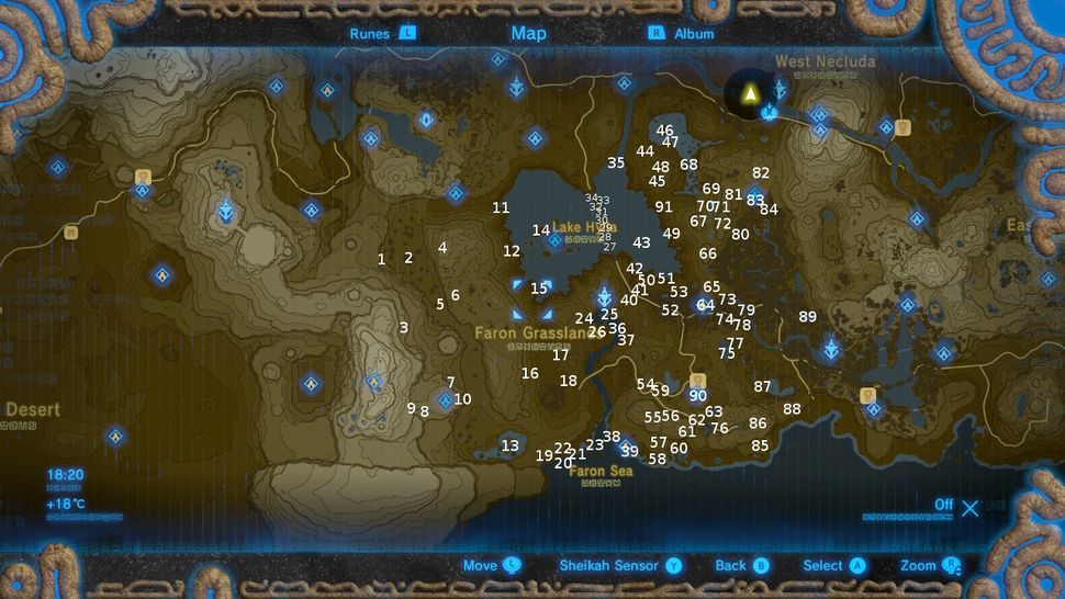 Lake Tower - The Legend of Zelda: Breath of the Wild Korok Seeds ...