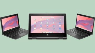 HP Fortis Chromebooks render hero