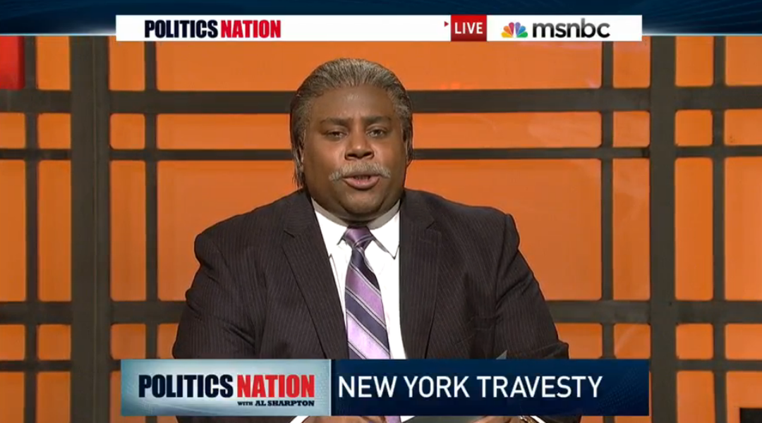 SNL mocks Al Sharpton following the Eric Garner chokehold case