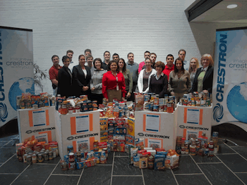 Crestron Donates to Center For Food Action