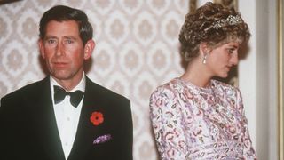 Prince Charles, Prince of Wales and Diana, Princess of Wales in Seoul, South Korea