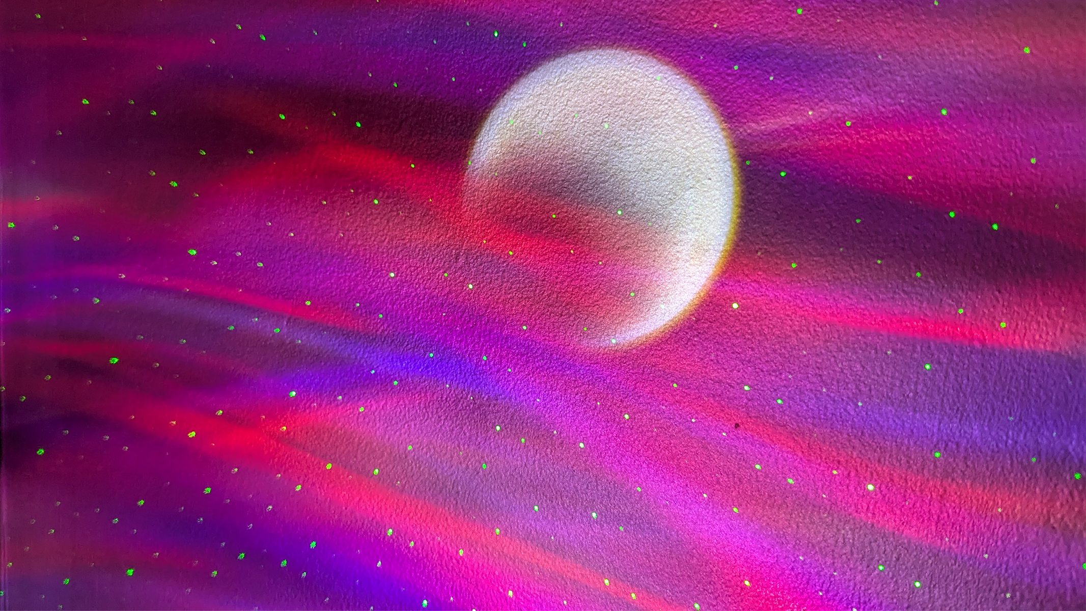 Cadrim Star Projector example lighting and moon projection