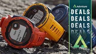 Garmin Instinct Solar watches in four colors
