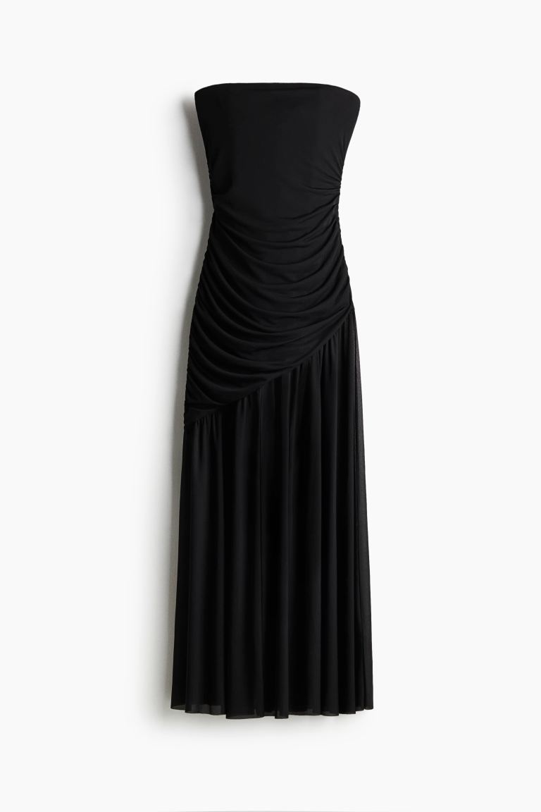 Draped Bandeau Dress