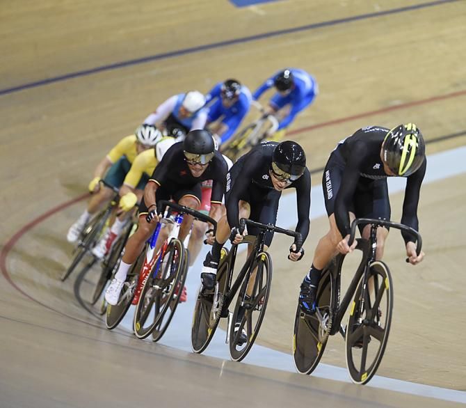 New Zealand lead the men's points race