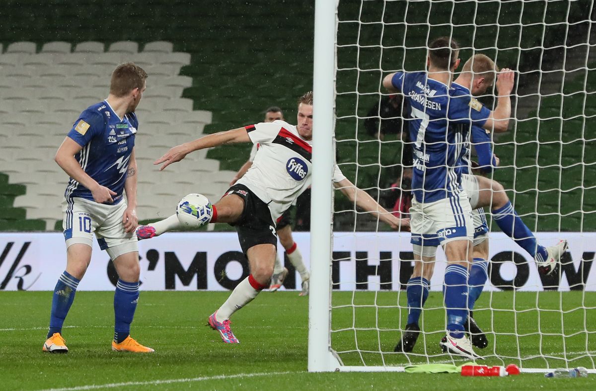 Dundalk v KI Klaksvik – UEFA Europa League – Play-Off – Aviva Stadium