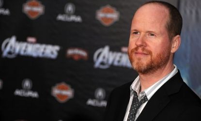 Joss Whedon at "The Avengers" premier on April 11