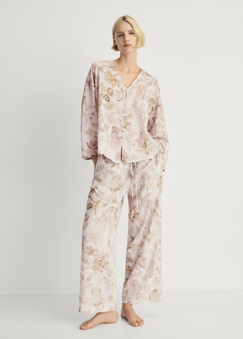 Cotton Long Pajamas
