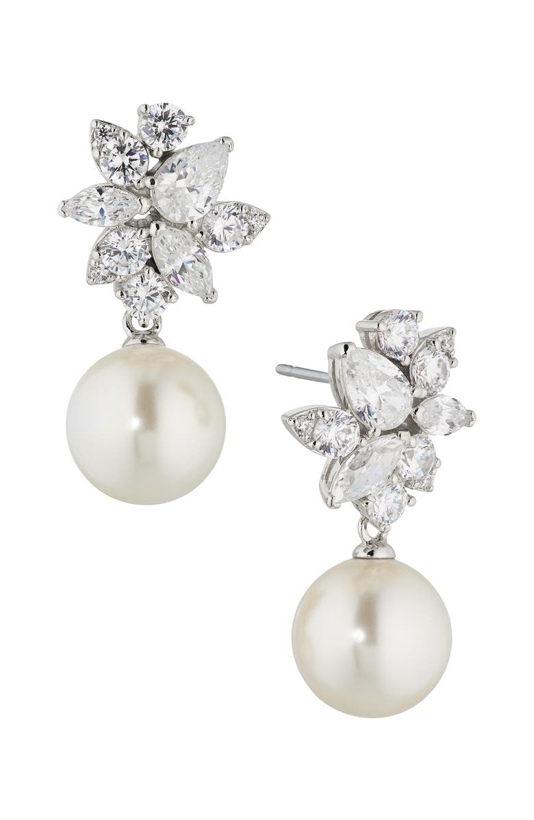 Chiara Imitation Pearl Drop Earrings