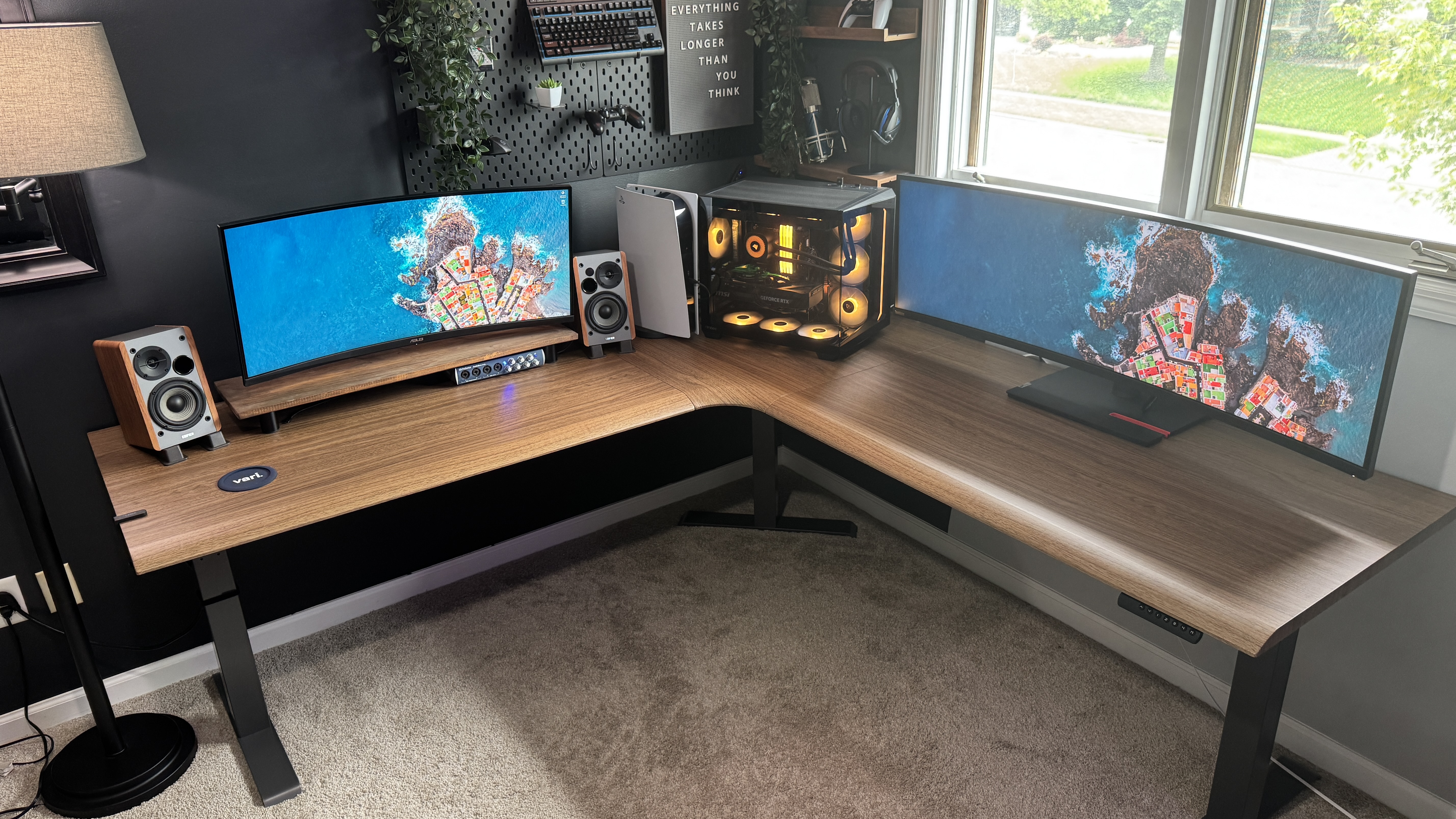 Vari | L-Shape Electric Standing Desk 80x80