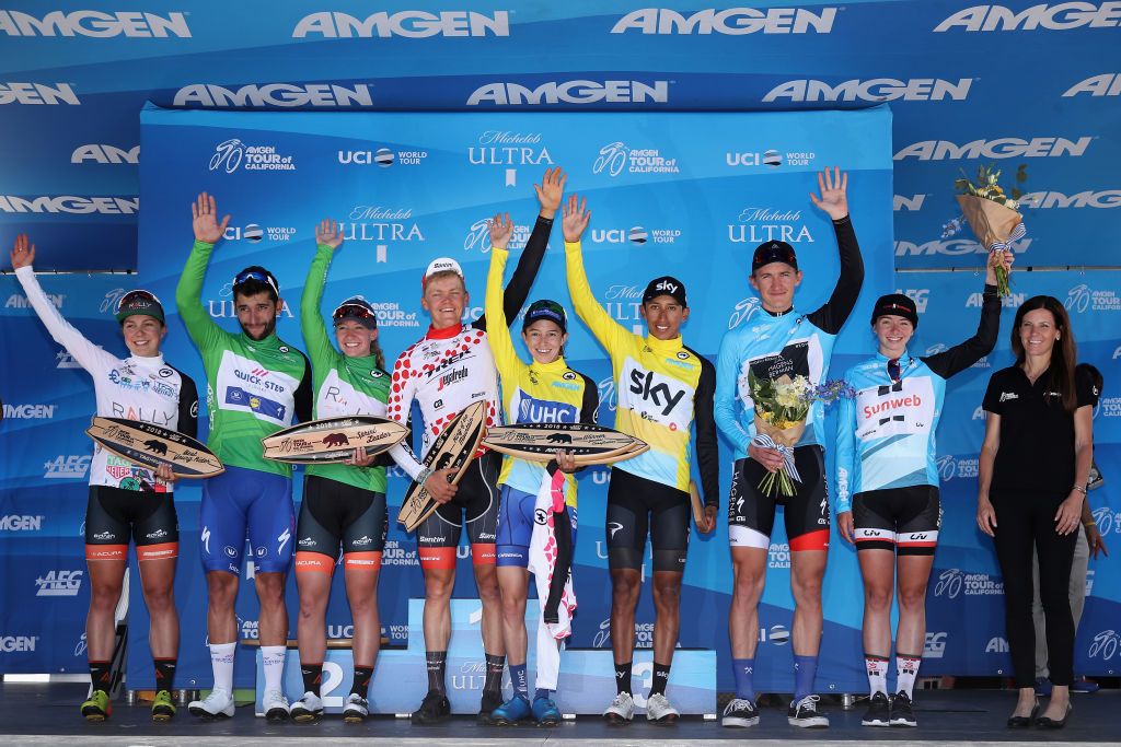 2018 Tour of California: The overall podiums