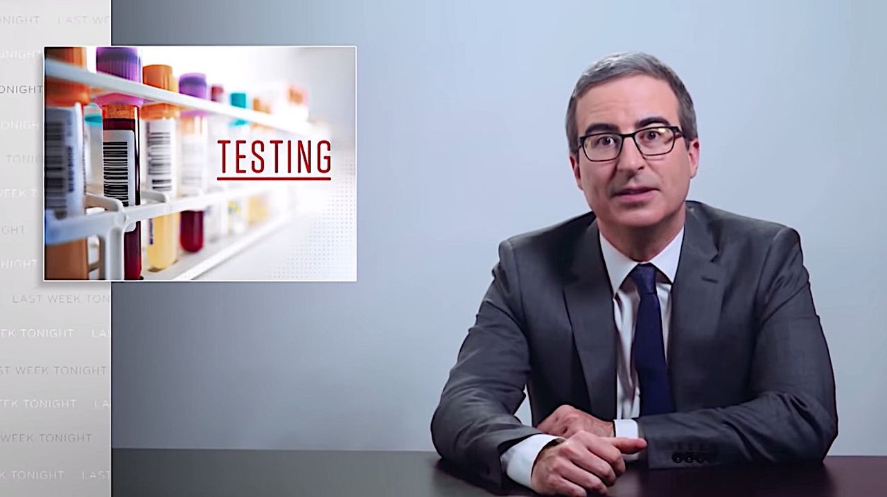 John Oliver on America&amp;#039;s coronavirus testing disaster