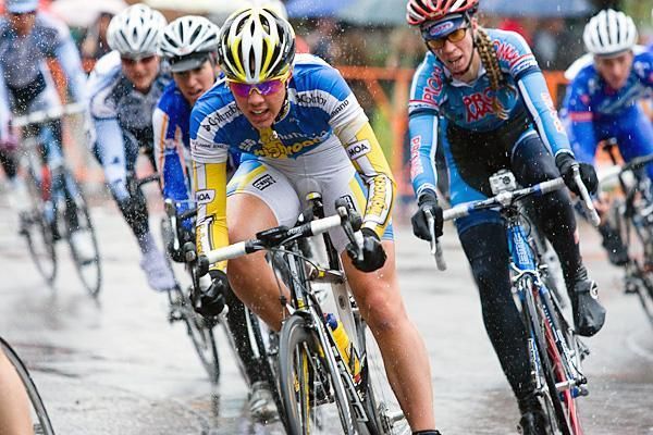 Emilia Fahlin (HighRoad) wins the 2009 Tour of California one-day women's race