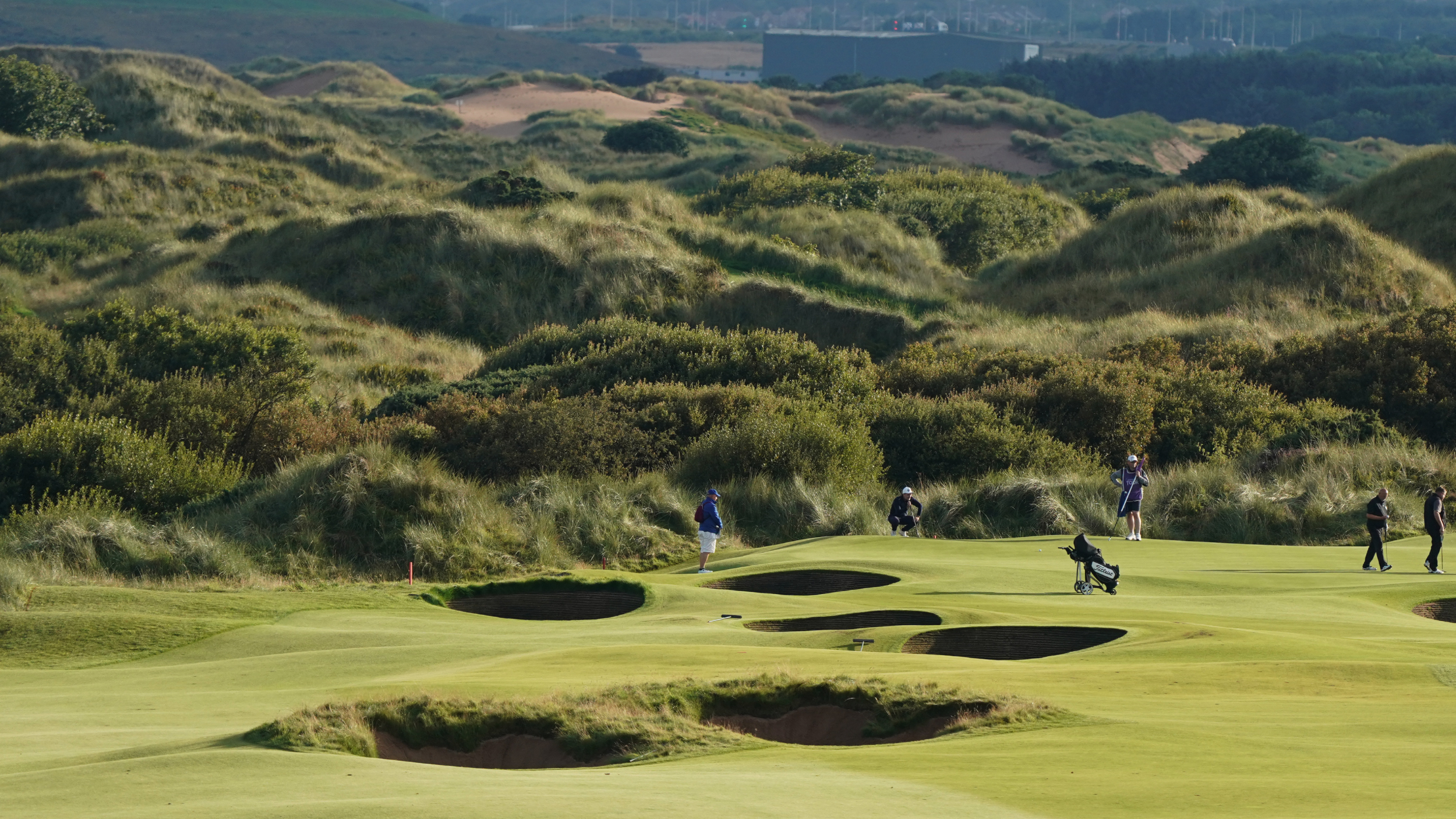 The 18th at Trump International Scotland