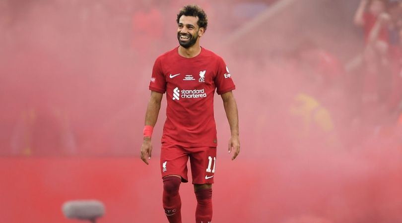 Mohamed Salah, Liverpool, at 2022 Community Shield