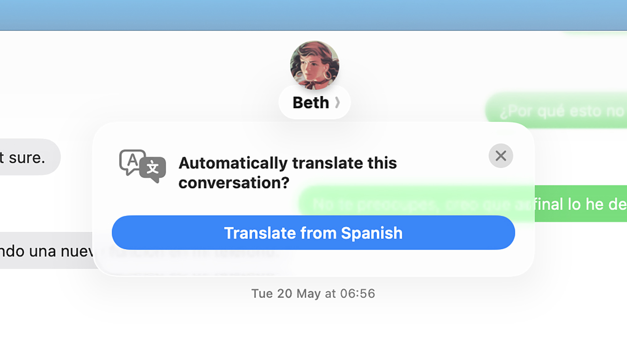 macOS Tahoe 26 Live Translation