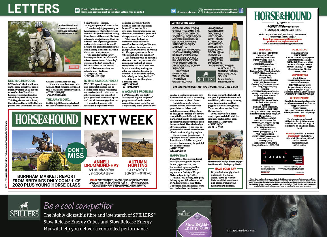 Letters and NWB 17 September 202