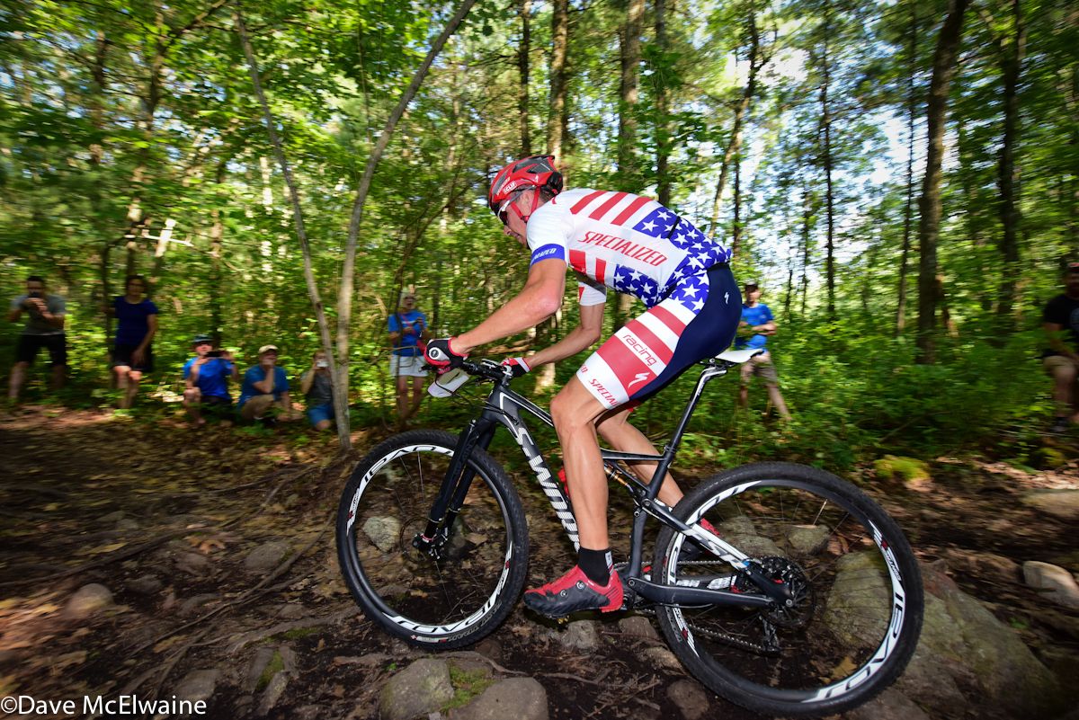 Todd Wells (SRAM-TLD-Scott) winning the 2015 Boston Rebellion Race