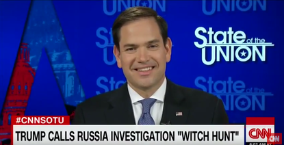 Marco Rubio speaks with CNN