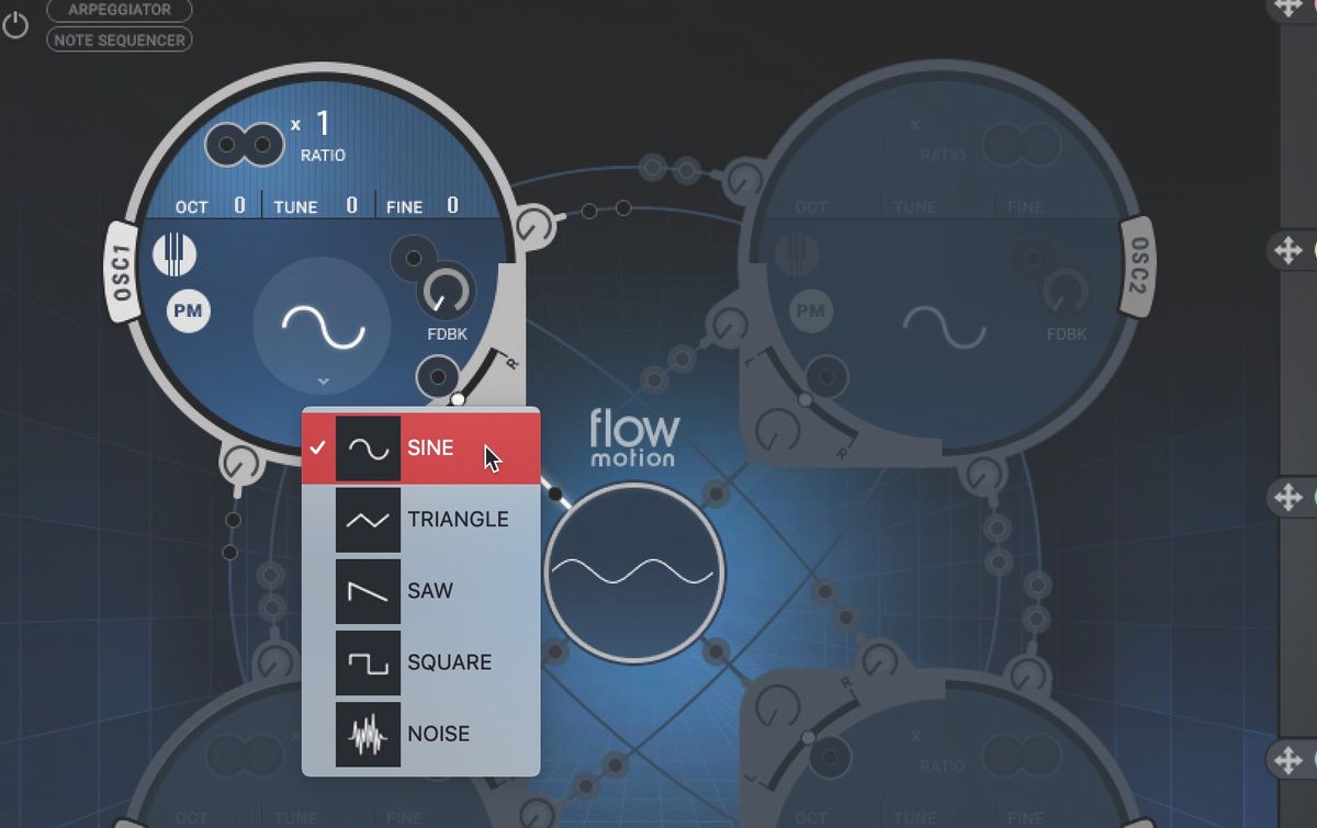 Explore easy FM and Snapshots in Waves' Flow Motion synth MusicRadar