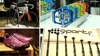 Here's a look at some of the new and interesting gear on display inside Interbike's halls