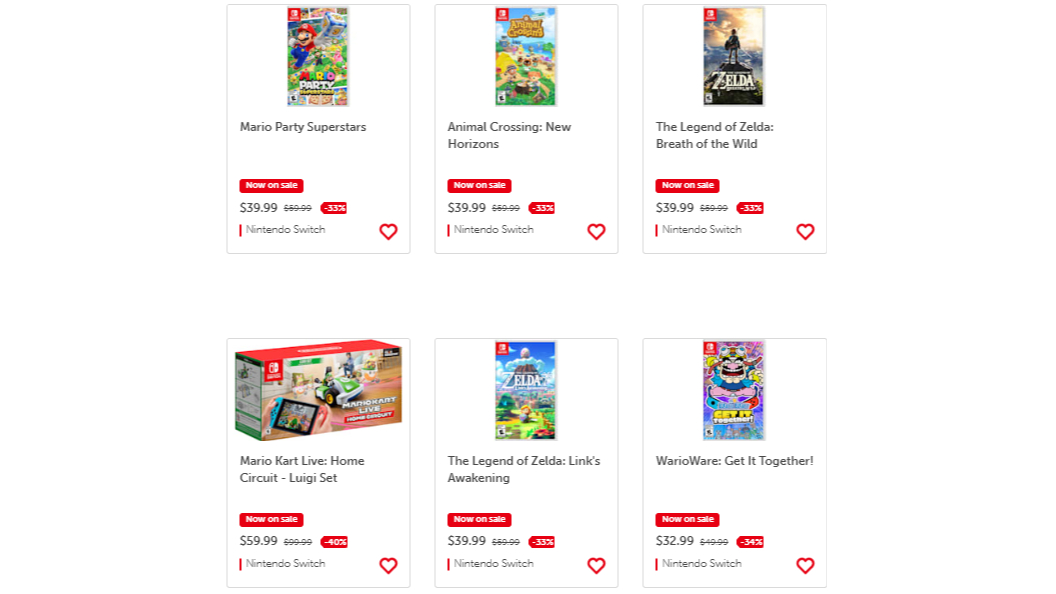 Nintendo Switch Black Friday deals