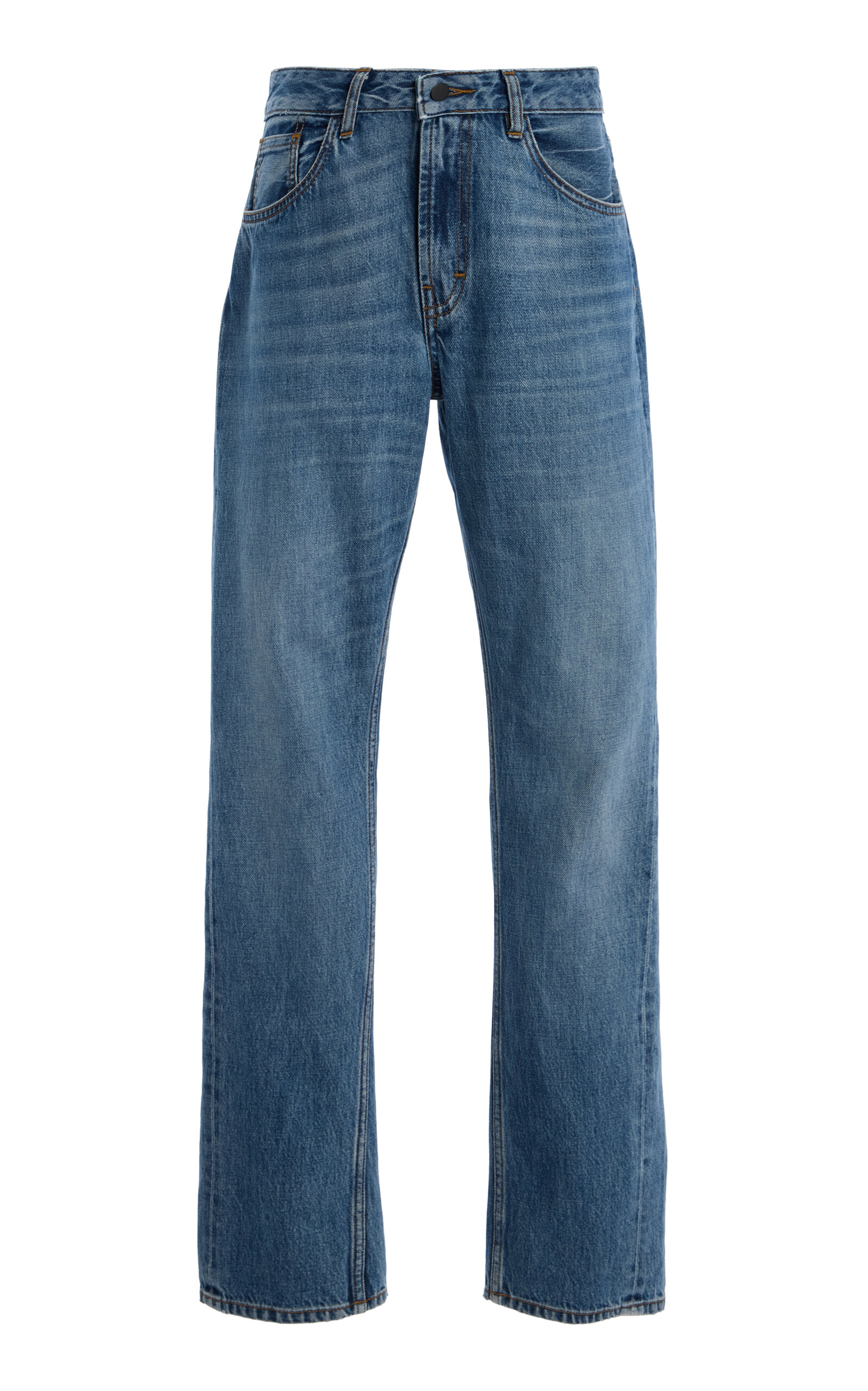 Adina Low Rise Cotton Jeans