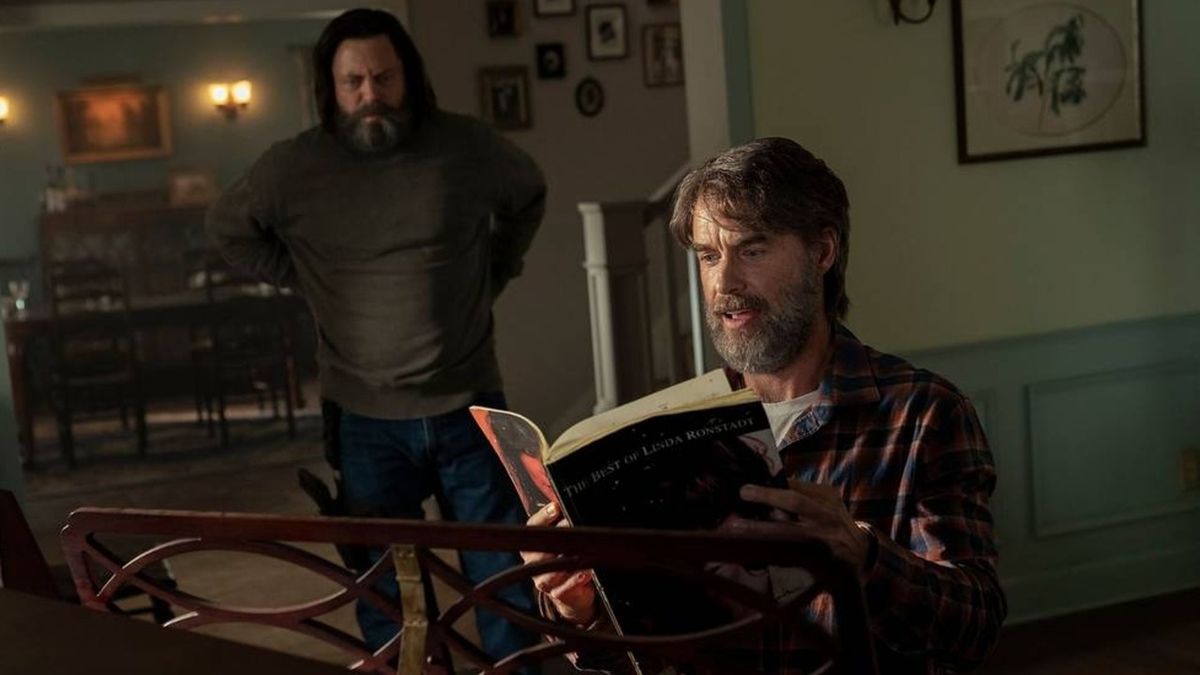 Nick Offerman and Murray Bartlett in The Last of Us