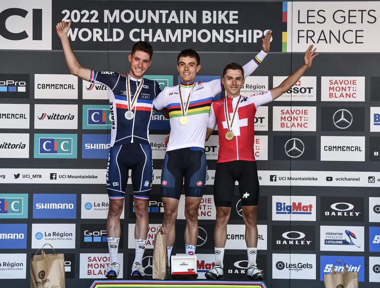 L to R: Mathis Azzaro, Simone Avondetto, Luca Schatti