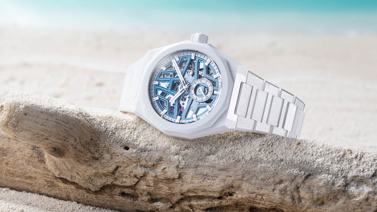 Zenith Defy Skyline Skeleton White Surfer Ceramic