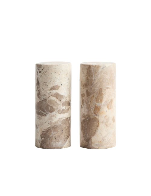 Marble Salt and Pepper Shakers
