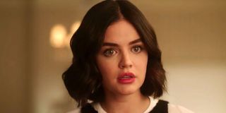 Lucy Hale playing Katy Keene recently in her career