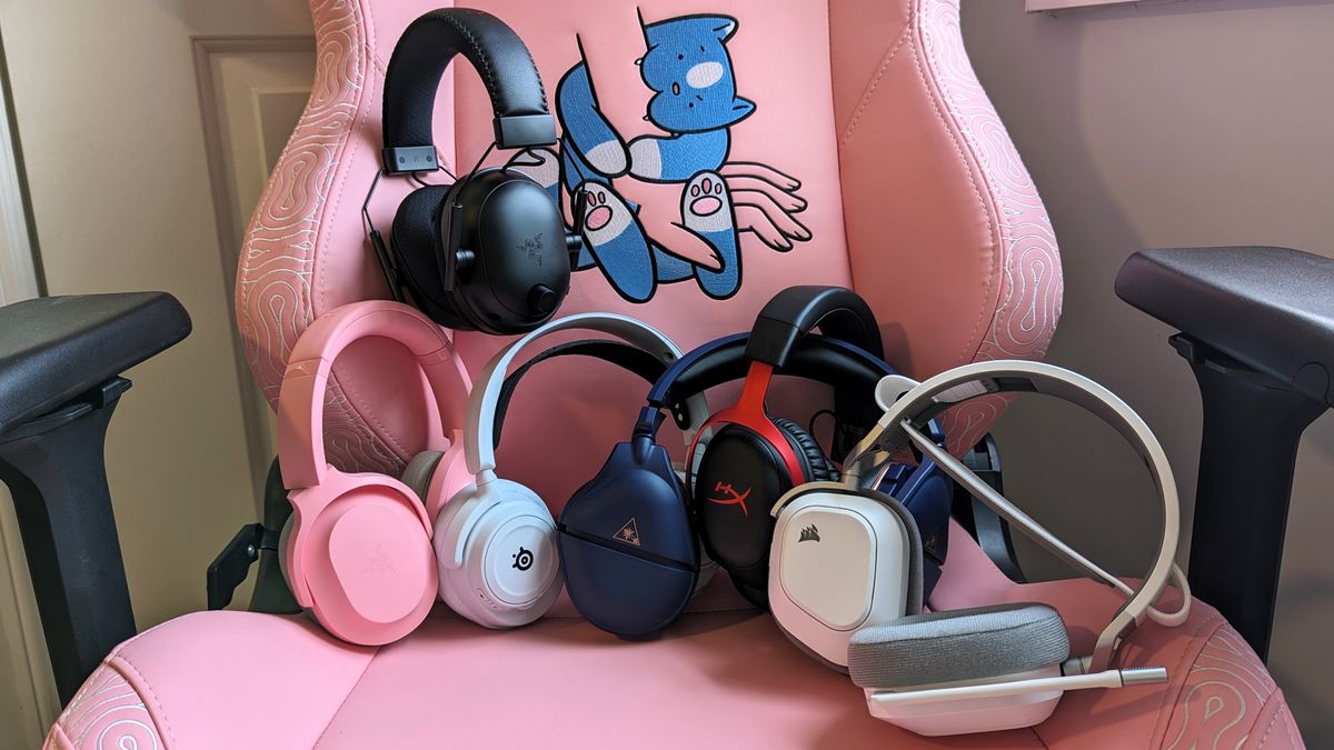 Best gaming headset pink hot sale