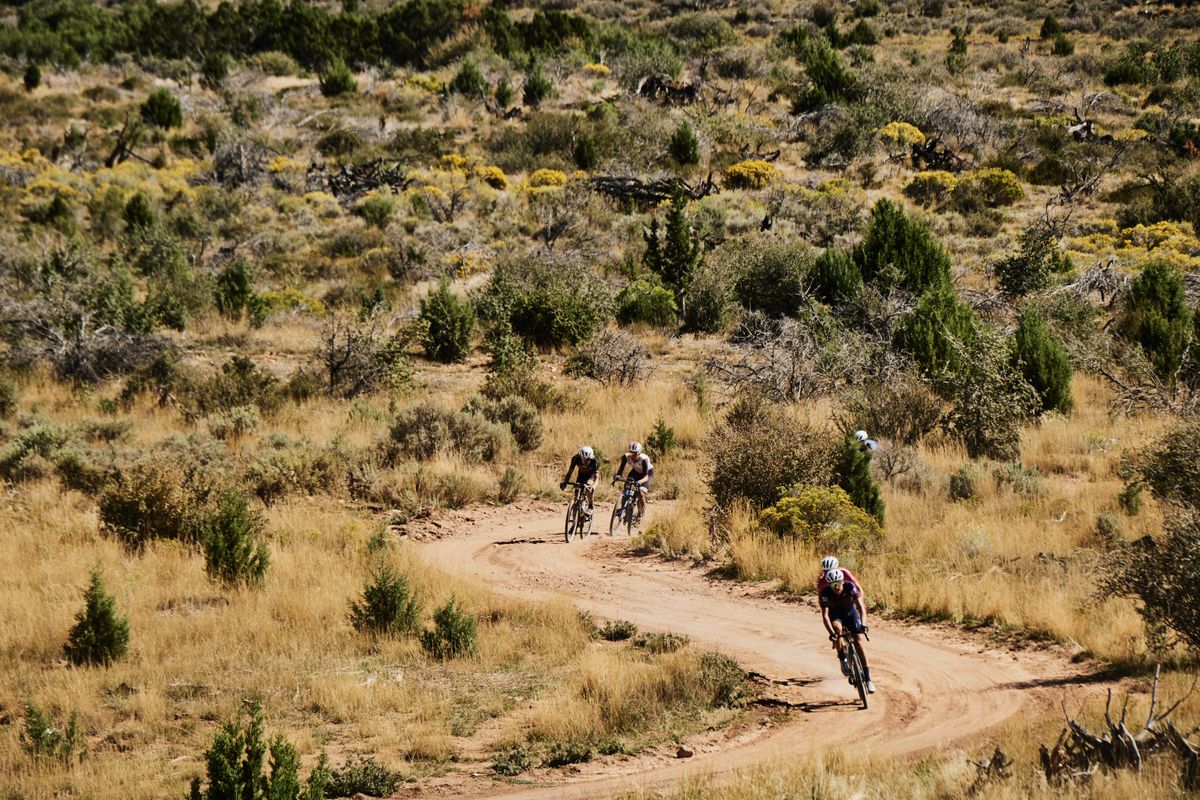 Riders on dusty 132-mile Waffle route in 2022