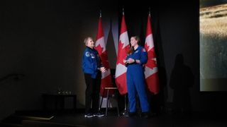 Roberta Bondar and Jenni Sidey-Gibbons