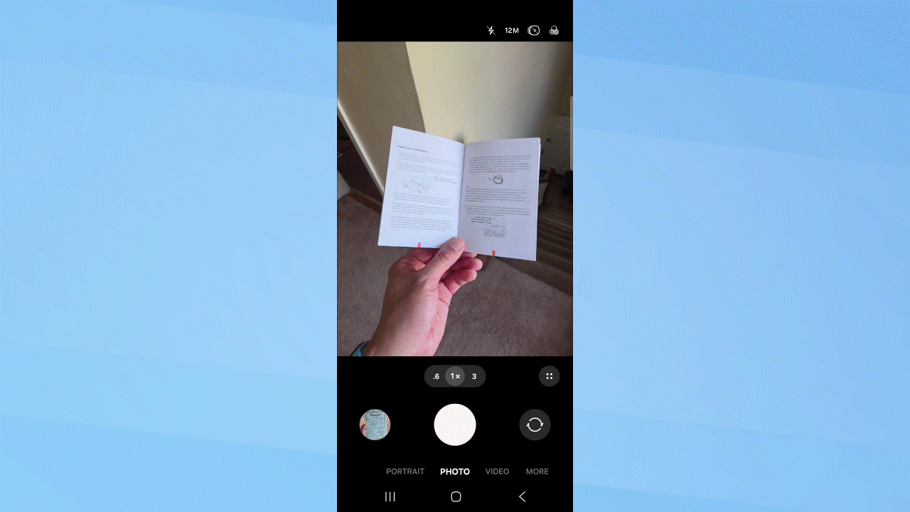 Galaxy S26 Intelligent Document Scanner.