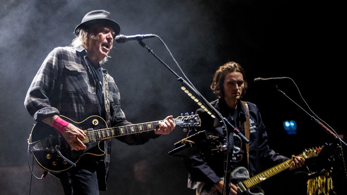 Neil Young and Micah Nelson from Promise Of The Real