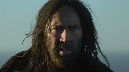 Nicolas Cage as The Carpenter in The Carpenter's Son