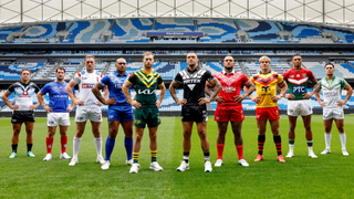 All 10 countries at the Rugby League World Cup