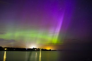 Auroras Seen in Rye, New Hampshire