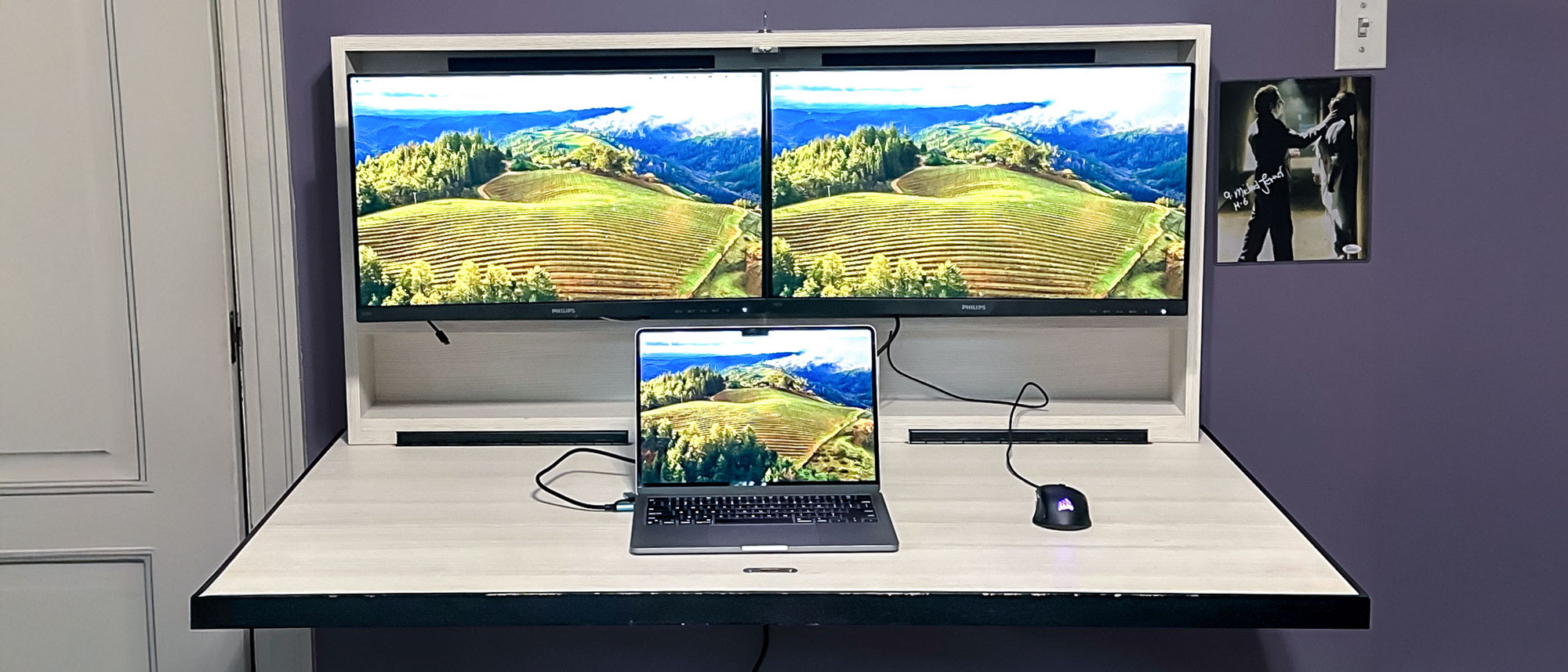 DropTop Duo 24 desk