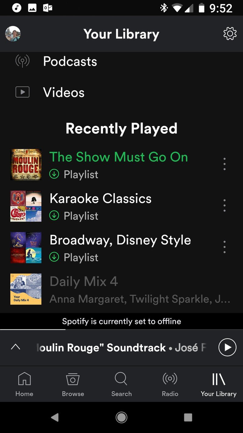 Recently played