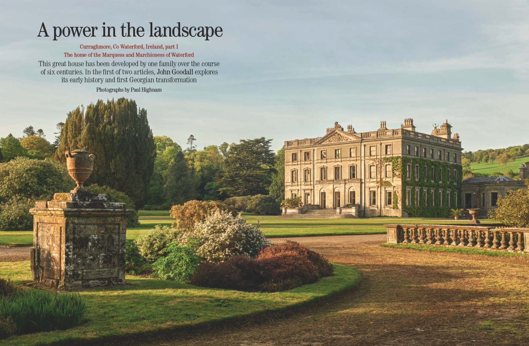 Spreads from Country Life 22 July 2026