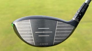 Photo of the face of the Callaway Elyte Driver