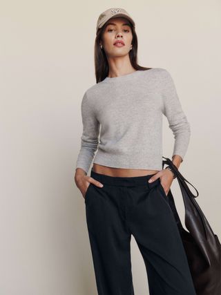 Dana Cashmere Crew Sweater