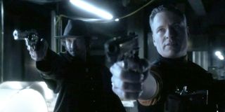 Floyd Lawton and Rick Flagg from the Suicide Squad on Smallville