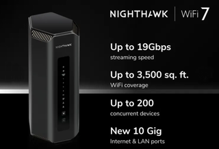 NETGEAR’s Nighthawk WiFi 7 Router RS700S, 19Gbps