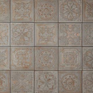 embossed vintage tiles