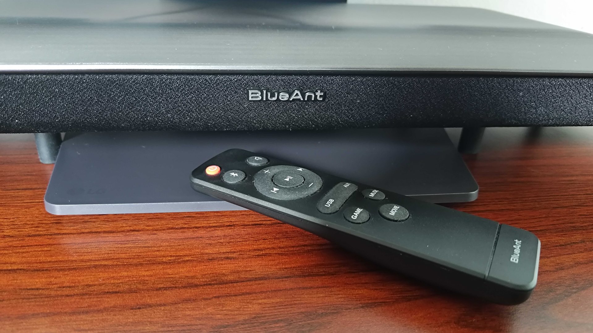 BlueAnt Soundblade review: “a sleek under-monitor solution that provides thunderous bass”